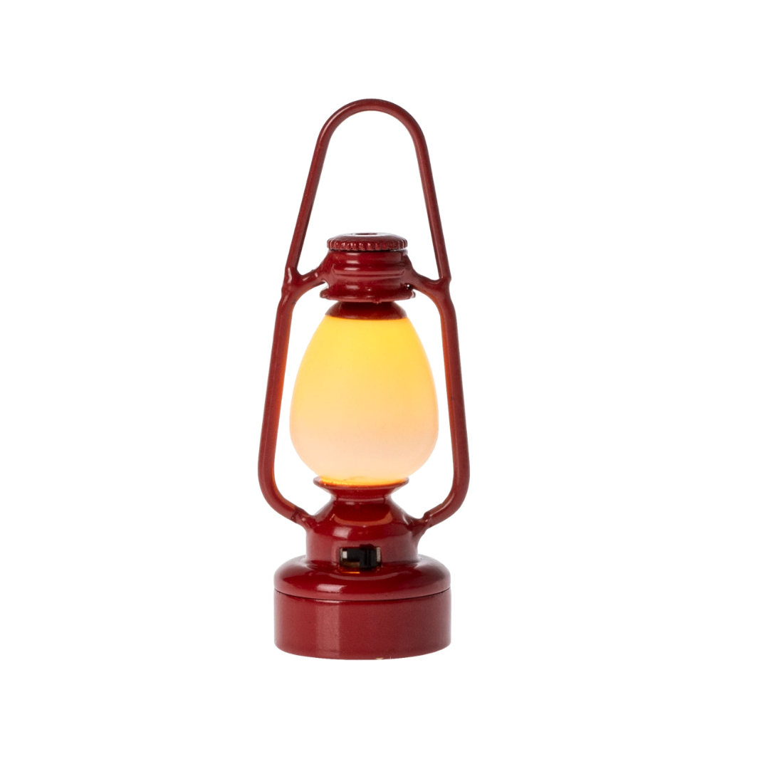 Maileg Vintage Lantern Mouse Red