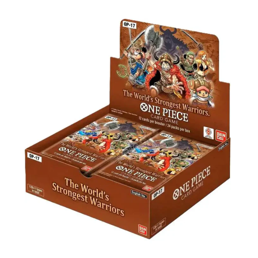 One Piece Card Game: Booster Display – The World's Strongest Warriors Sealed [OP-17]