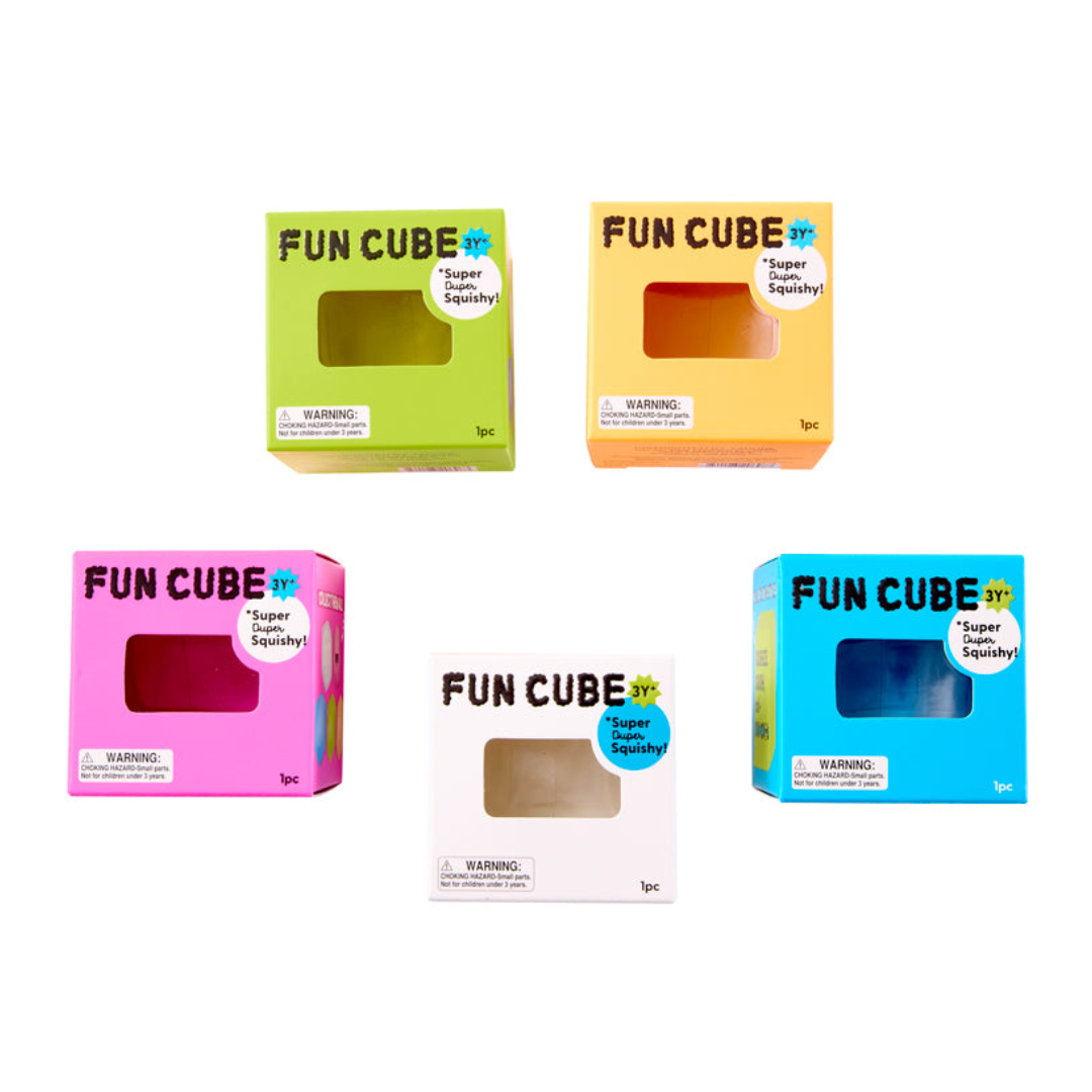 J'adore - Fun Cube Squishy (Select Colour)