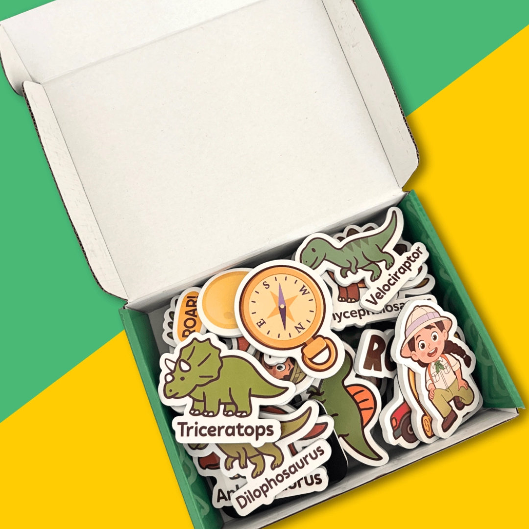 SmartyPals - Dino Discovery Magnet Set | Dinosaur Magnets For Kids Imaginative Play