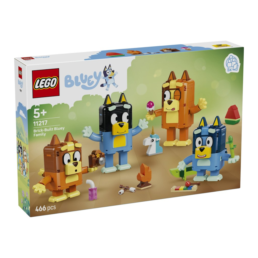 LEGO Brick-Built Bluey Family 11217