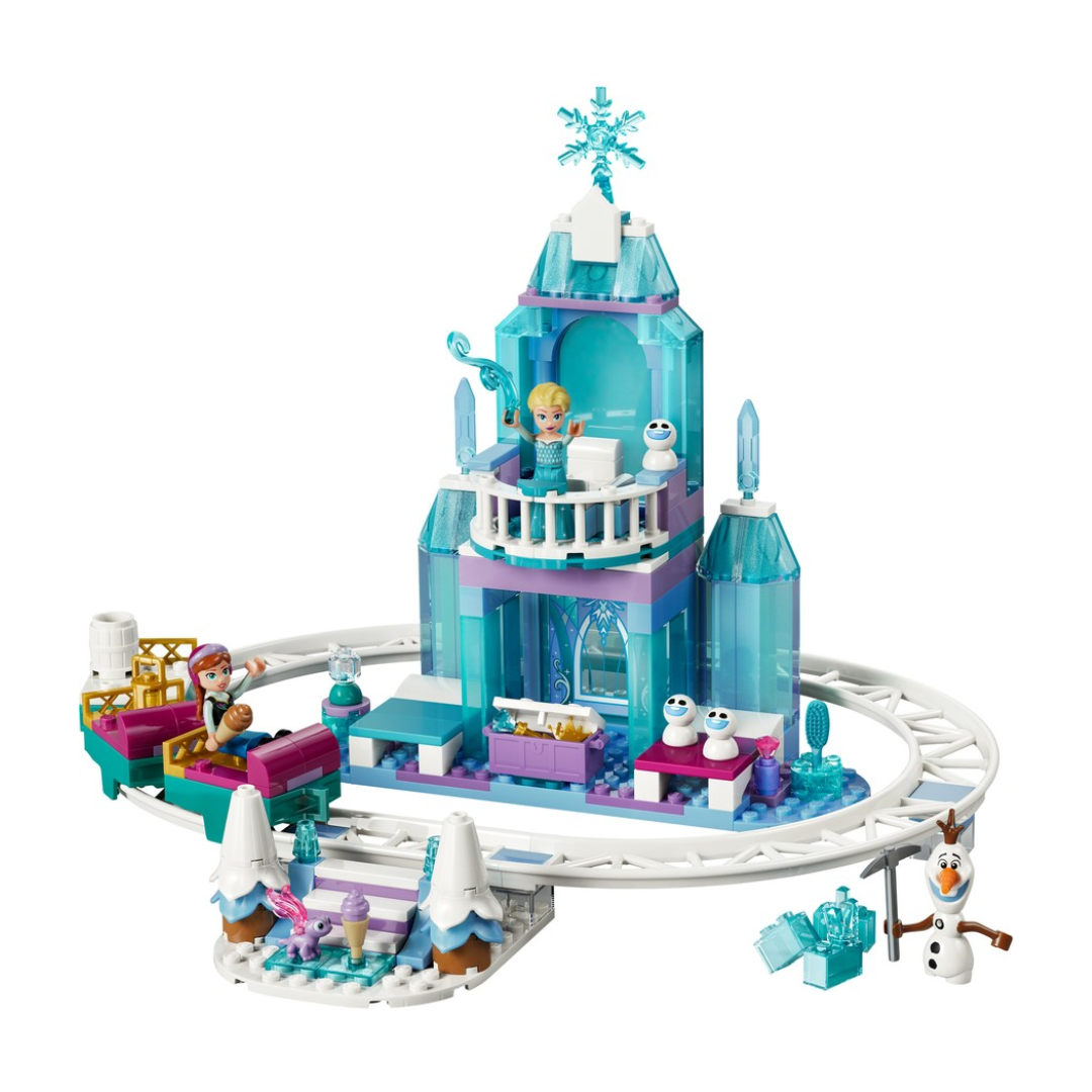 LEGO Disney Elsa’s Ice Castle & Snow Ride Adventure 43281