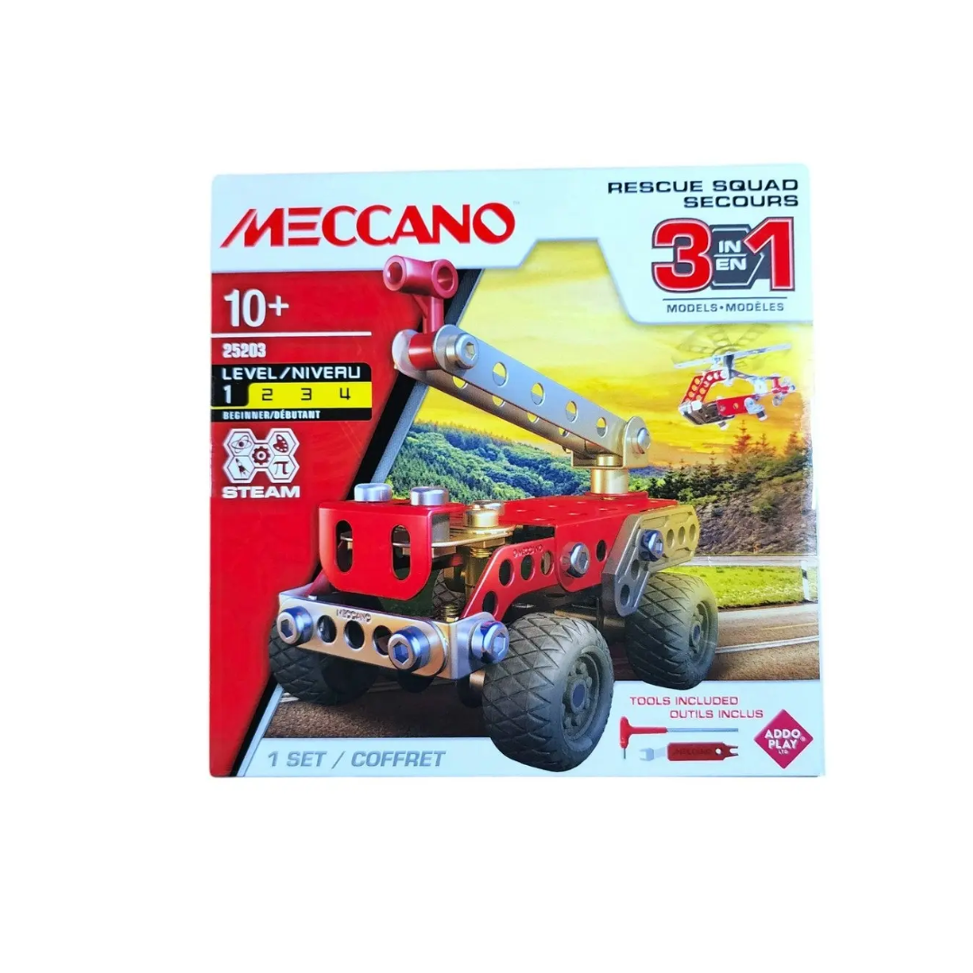 Meccano Masters 3 Multi Model Set - Rescue Squad