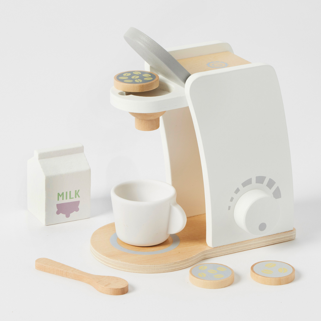 Zookabee - Wooden Coffee Machine