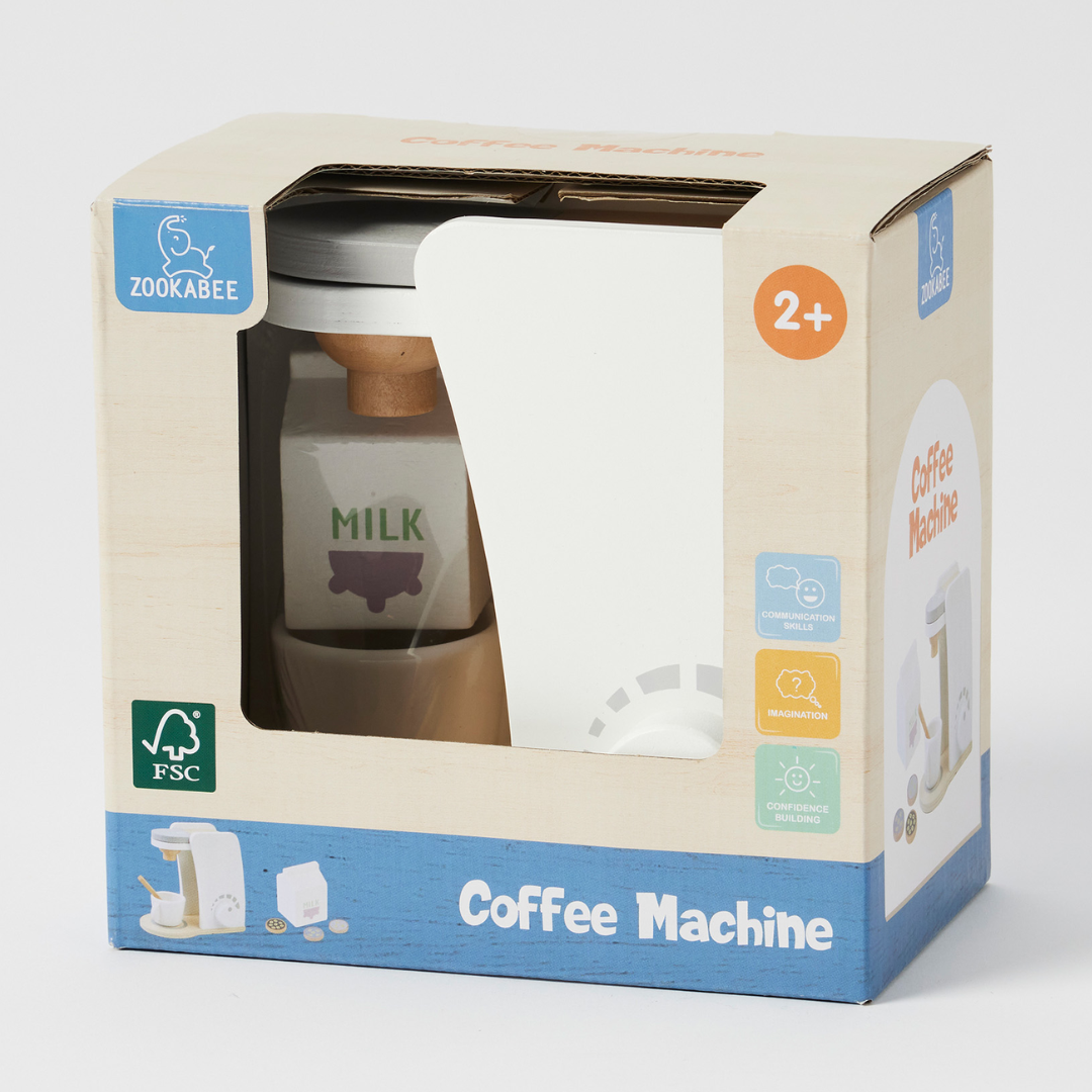 Zookabee - Wooden Coffee Machine