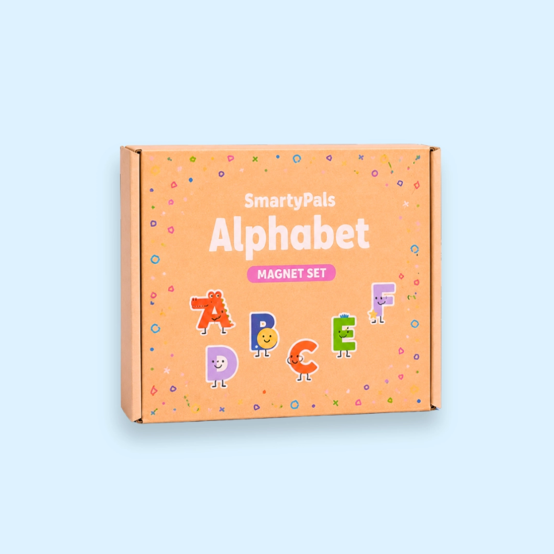 SmartyPals - Alphabet Magnet Set | Magnetic Letters For Kids Early Literacy