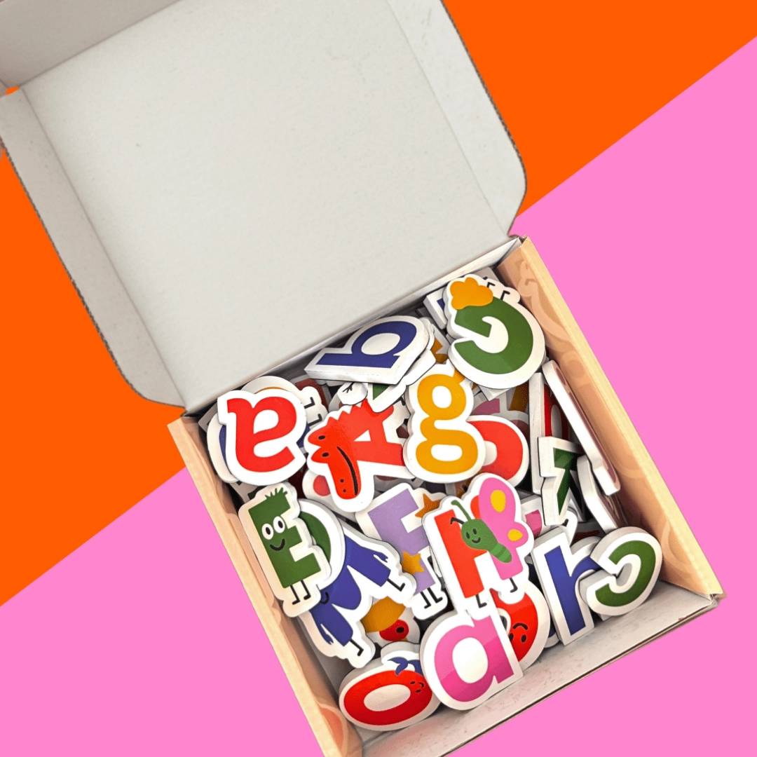 SmartyPals - Alphabet Magnet Set | Magnetic Letters For Kids Early Literacy