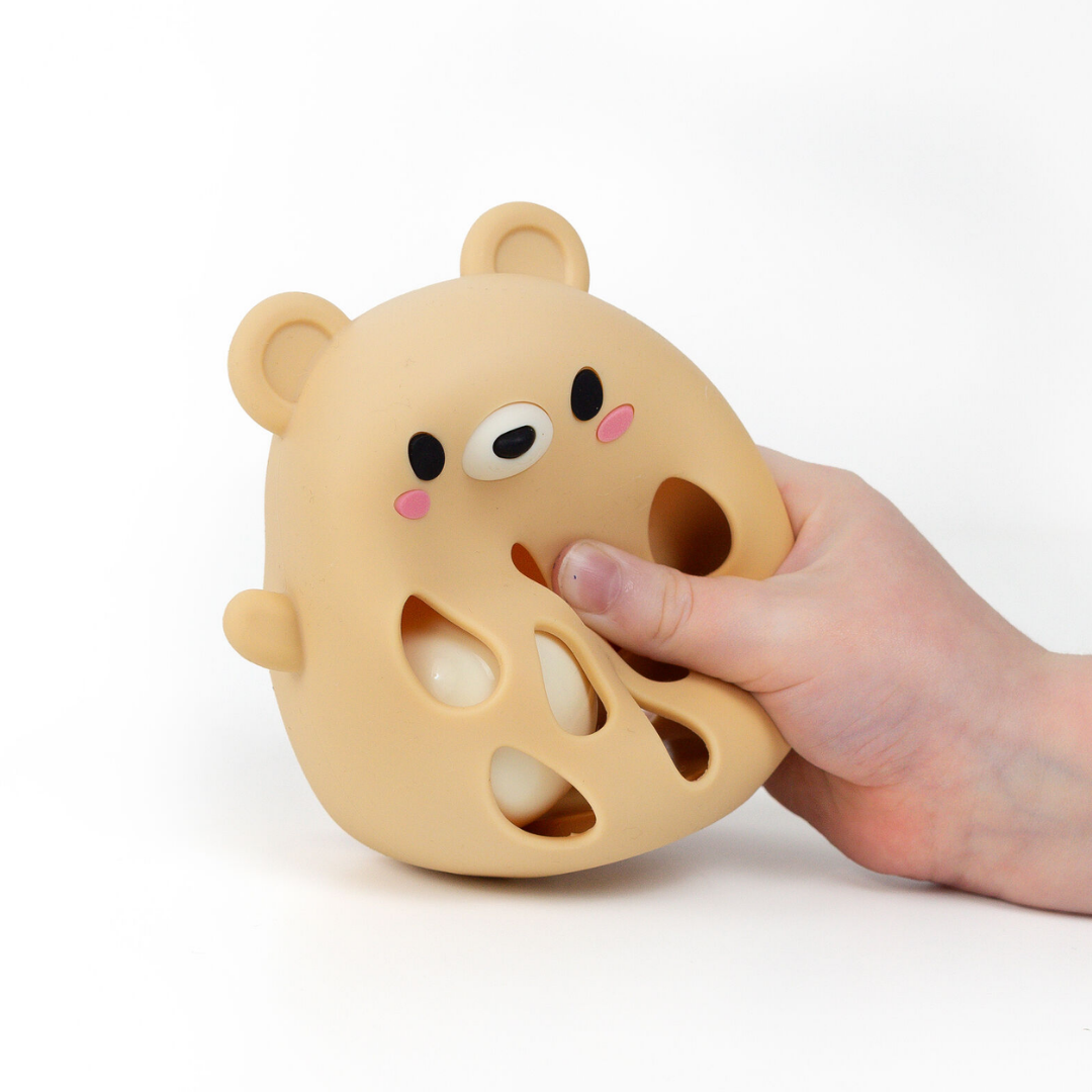 Tiger Tribe Silicone Rattle - Bear