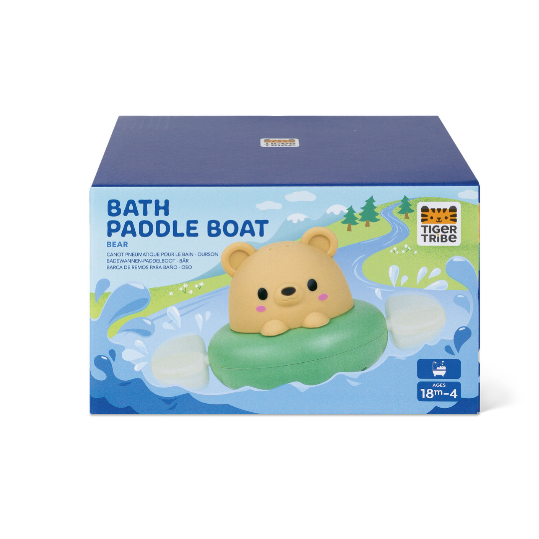 Tiger Tribe Bath Paddle Boat - Bear