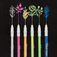 Tiger Tribe - Neon Fine Tip Paint Pens