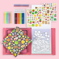Tiger Tribe Great Big Colouring Set - Magical Mini Worlds
