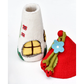 Tara Treasures - Fairies and Gnomes House - Red Roof