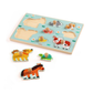 Djeco Dog'n'Co 8 Piece Wooden Farm Animal Puzzle