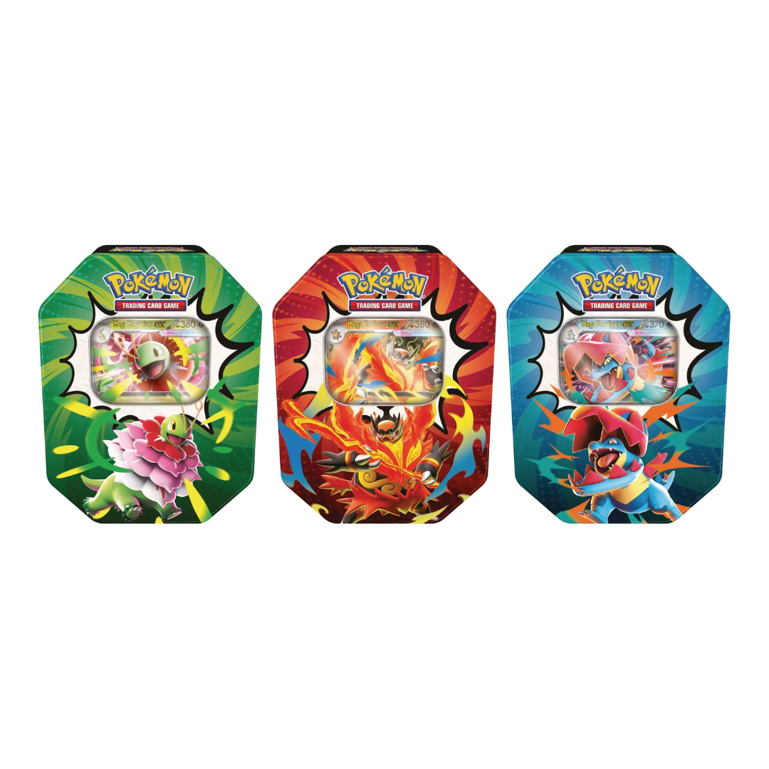 Pokemon TCG: Mega Evolution - Ascended Heroes Tin (Assorted)