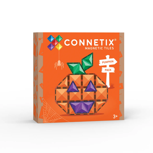 Connetix Tiles 17 Piece Halloween Pumpkin Pack