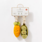 Living Textiles - 2 Pack Mini Market Brunch Stroller Toys | Carrot & Green Peas
