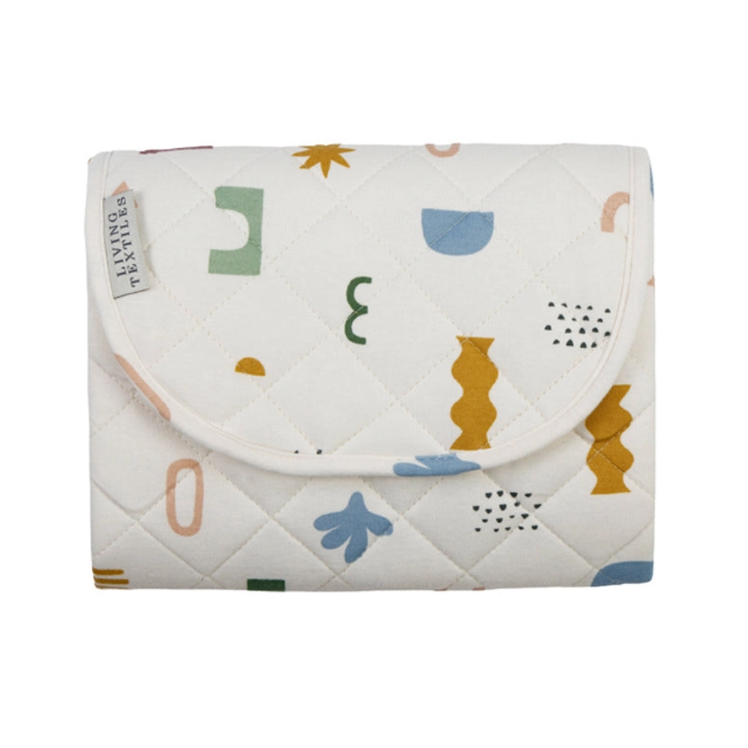 Living Textiles - Waterproof Travel Change Mat | Geo Mod