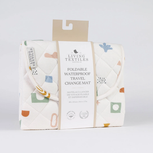 Living Textiles - Waterproof Travel Change Mat | Geo Mod