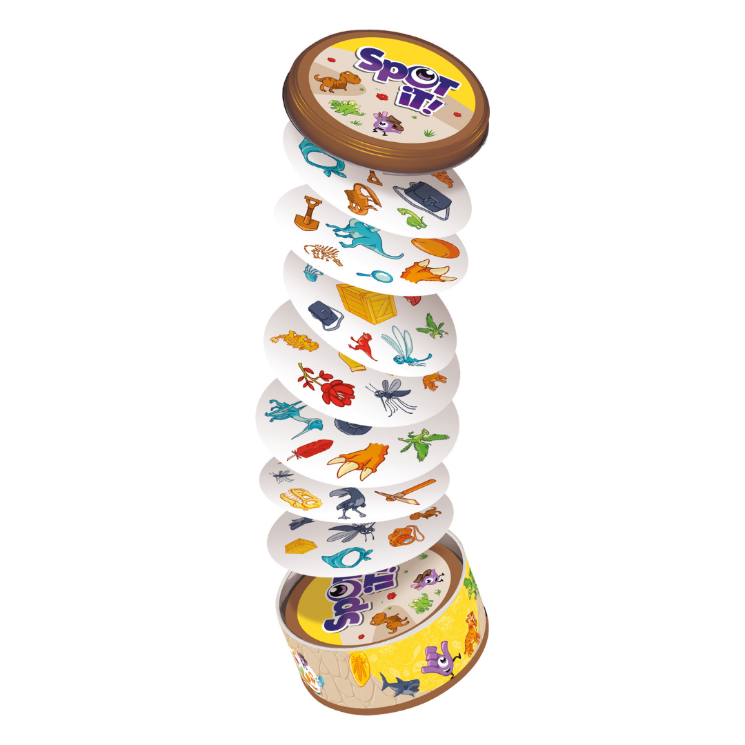 Spot It Game: Dinosaurs