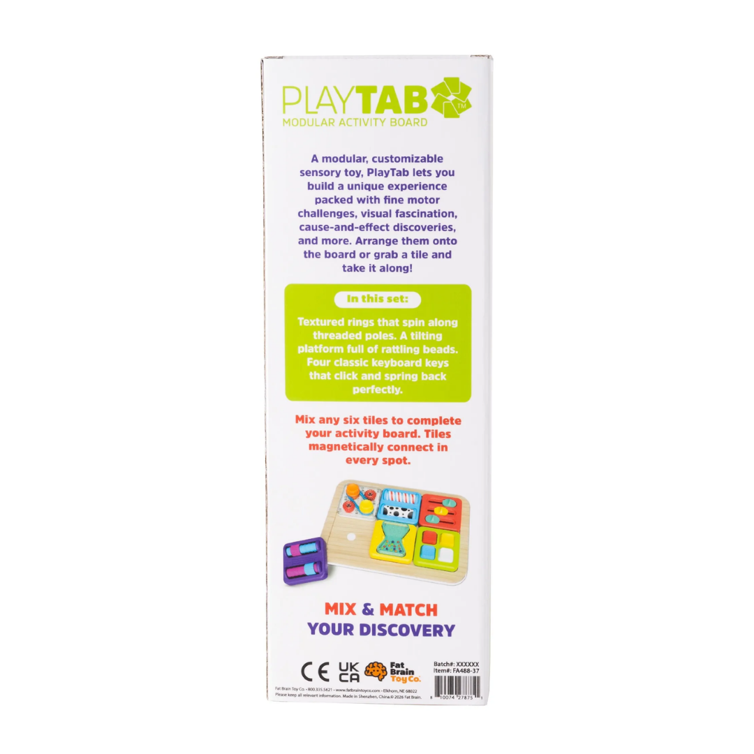 Fat Brain - PlayTab Sensory Set 5 (Threads, Teeter Totter and Keyboard)