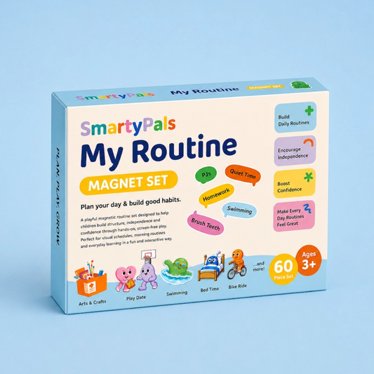 SmartyPals - Routine Magnet Set | Magnetic Routine Set For Kids