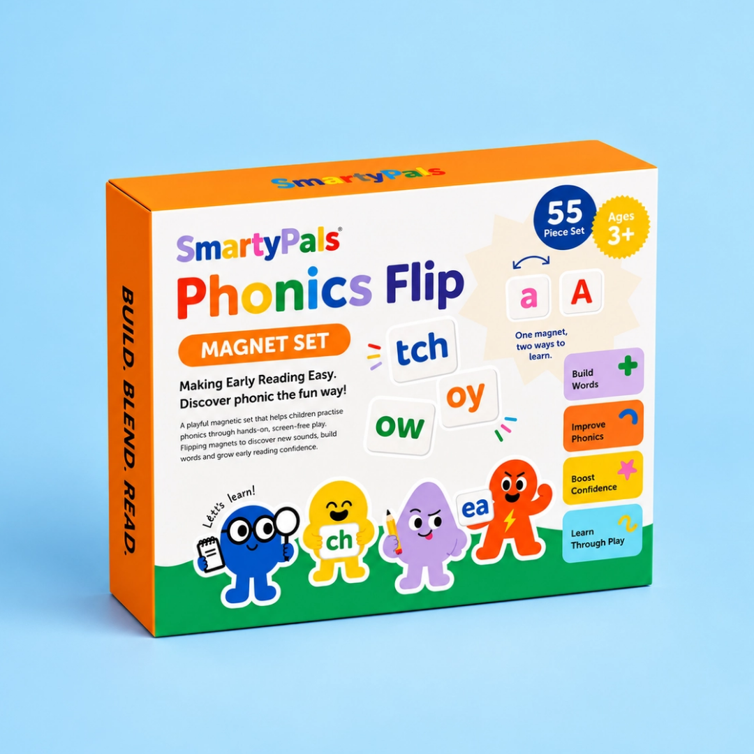 SmartyPals - Phonicflip Magnet Set | Magnetic Alphabet Phonics For Kids