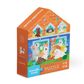 Crocodile Creek - Flat House Puzzle - Bunny House | 50 Piece