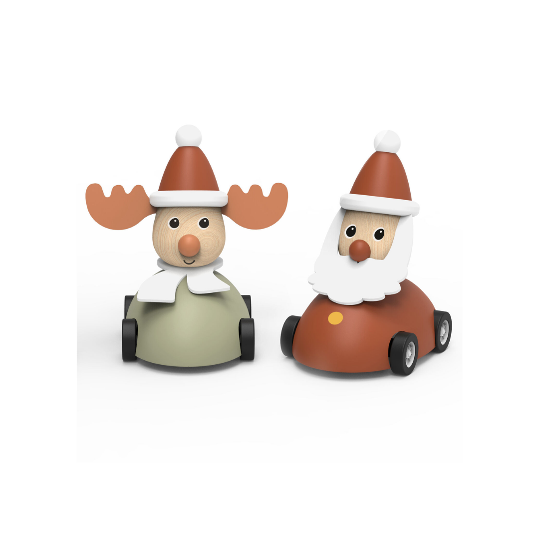 Speedy Monkey - Christmas Pull Back