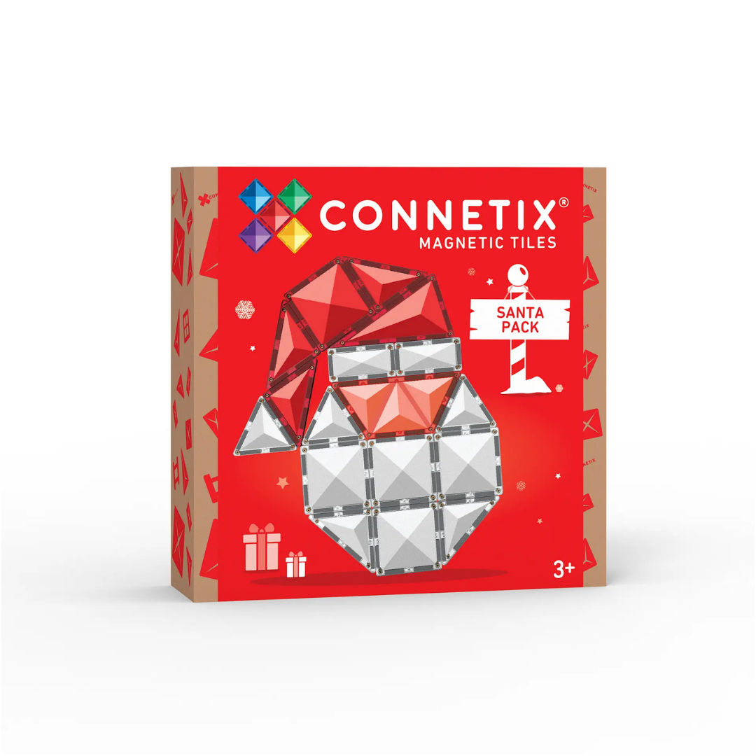 Connetix Tiles 17 Piece Christmas Santa Pack