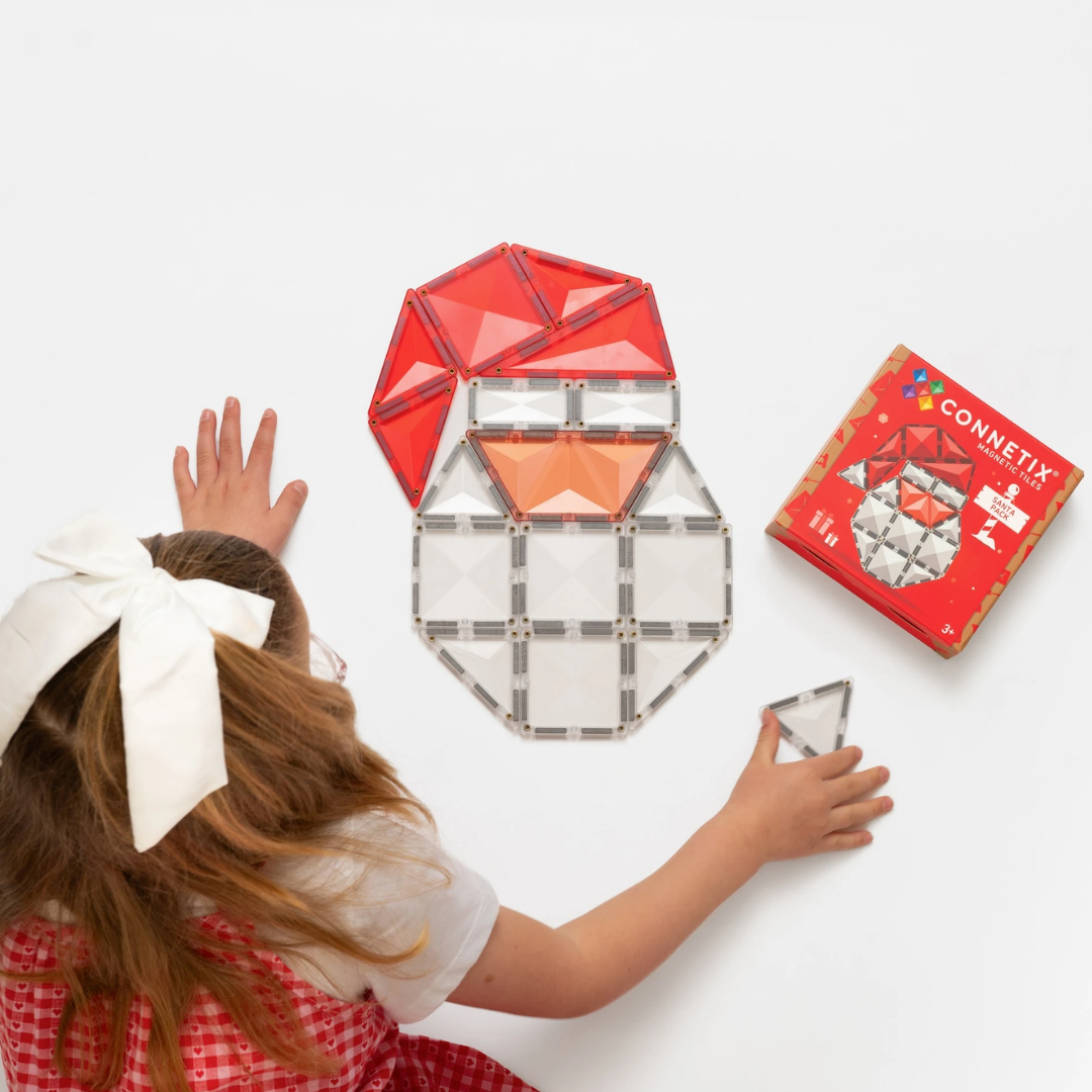 Connetix Tiles 17 Piece Christmas Santa Pack