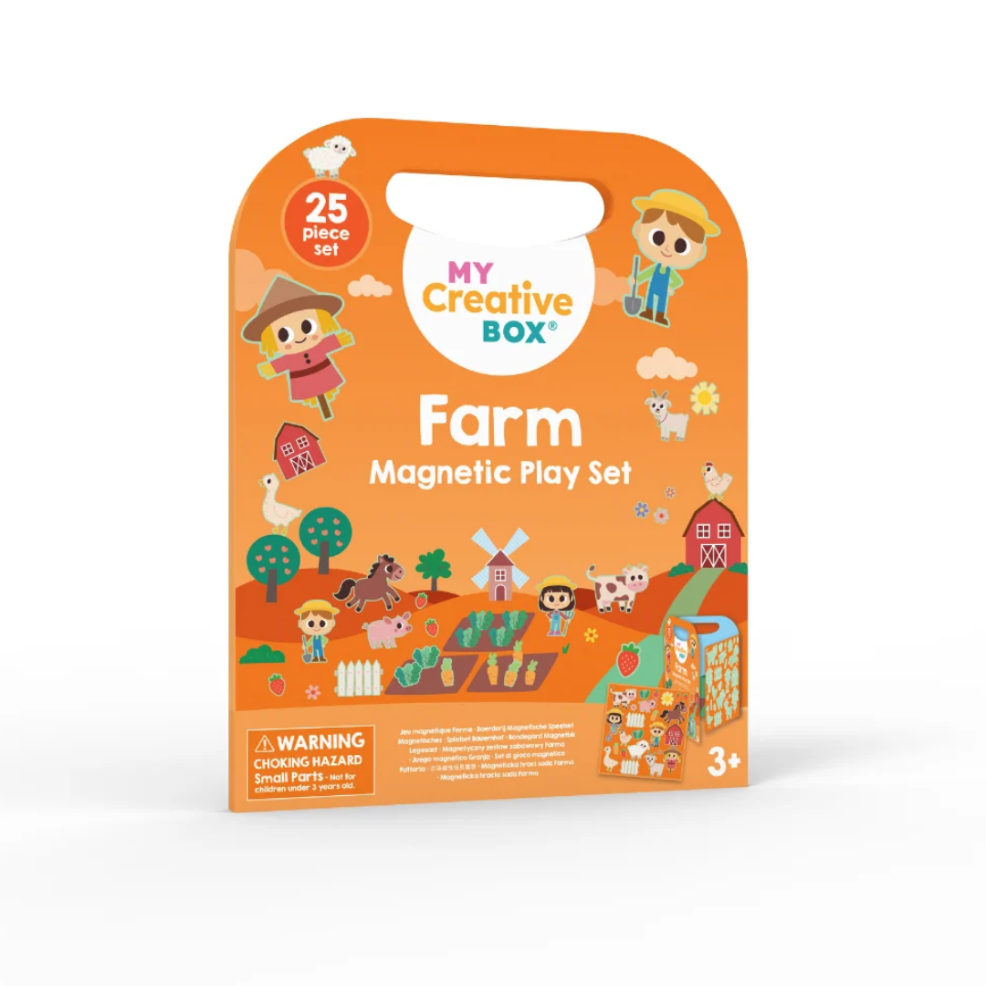 My Creative Box - Magnetic Play Set | Farm Friends