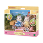Sylvanian Families - Tandem Cycling Set Husky Sister and Brother
