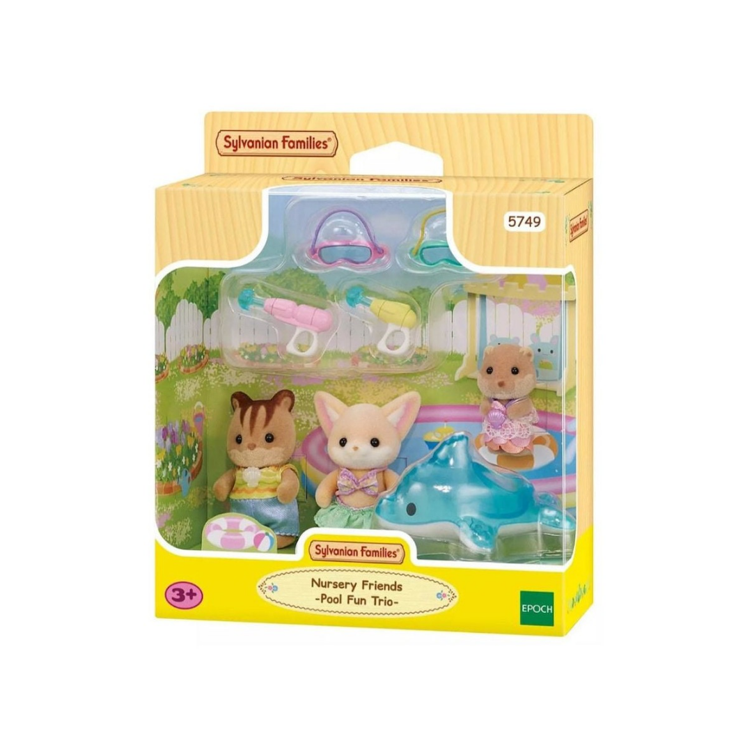 Sylvanian Families - Nursery Friends Pool Fun Trio