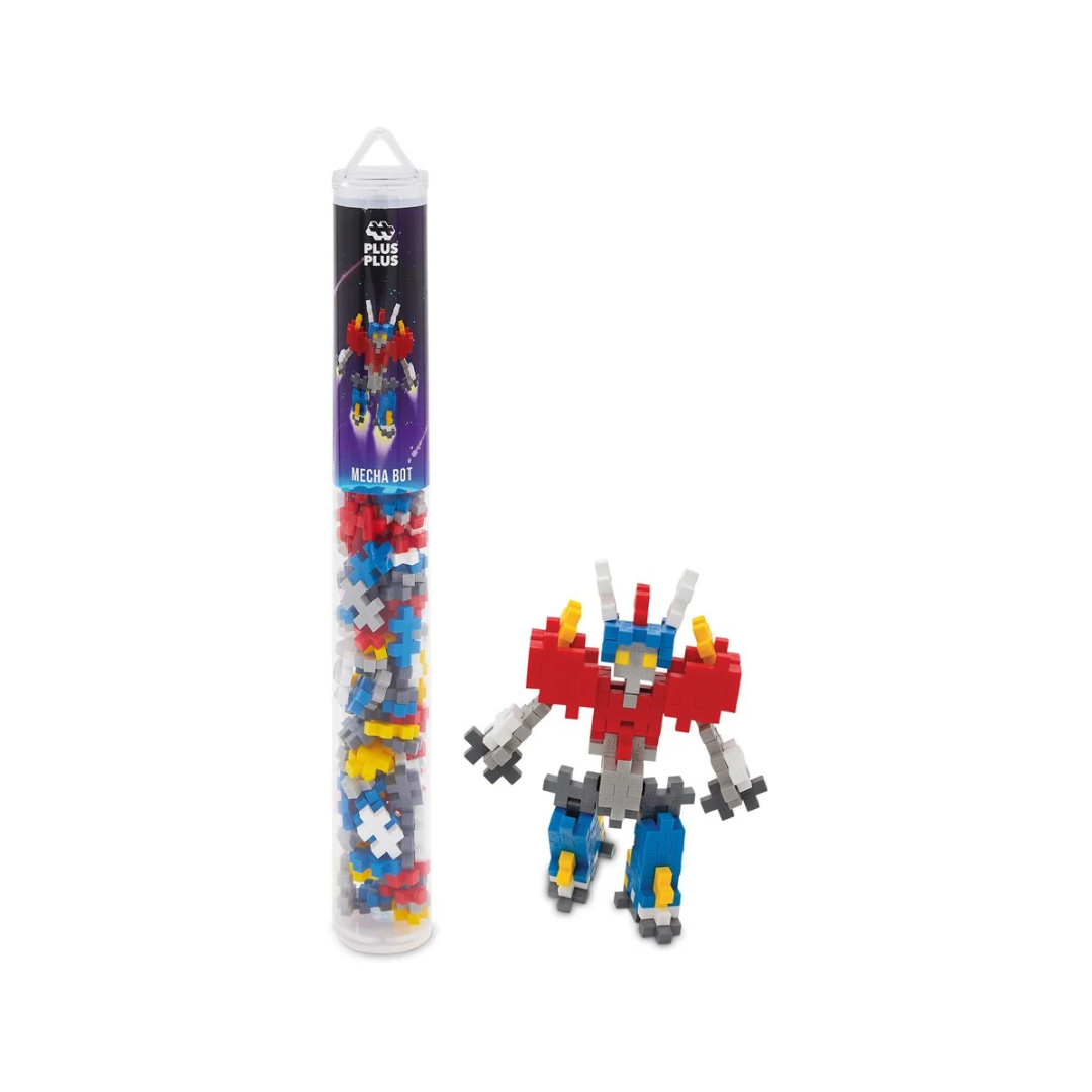 Plus Plus - Mecha Bot - 100pcs Tube