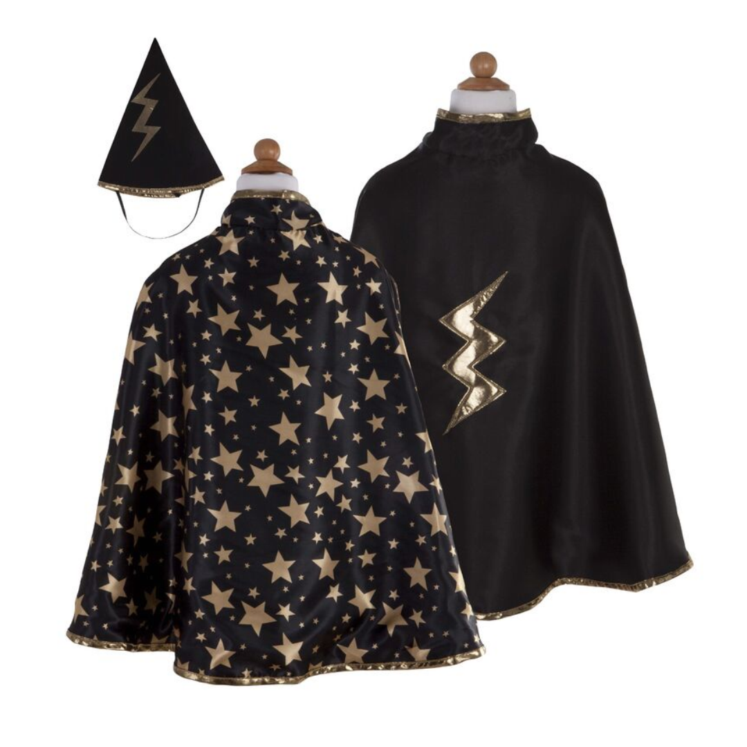 Great Pretenders - Reversible Wizard Cape & Hat