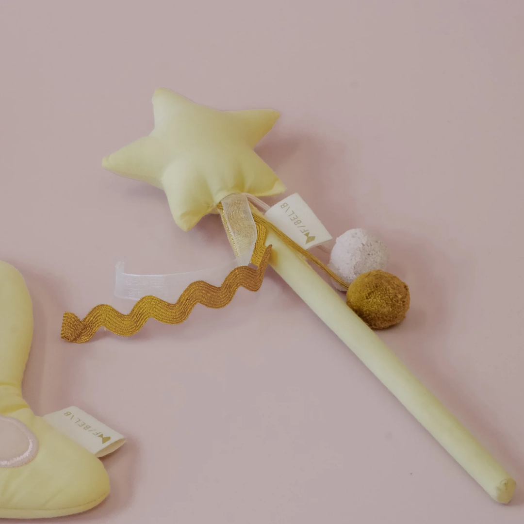 Fabelab - Magic Wand Dress Up | Yellow & Pink