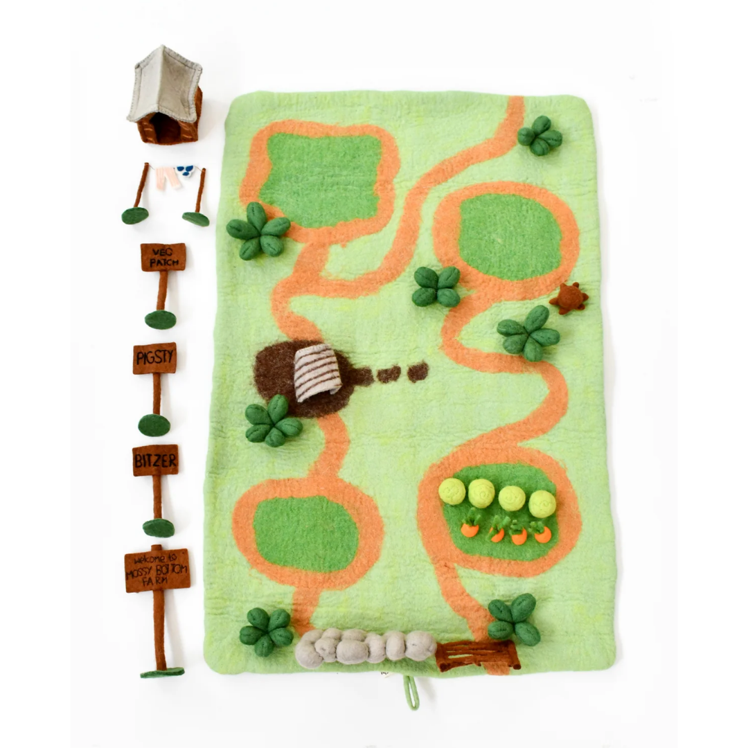 Tara Treasures - Shaun The Sheep | Mossy Bottom Farm Play Mat
