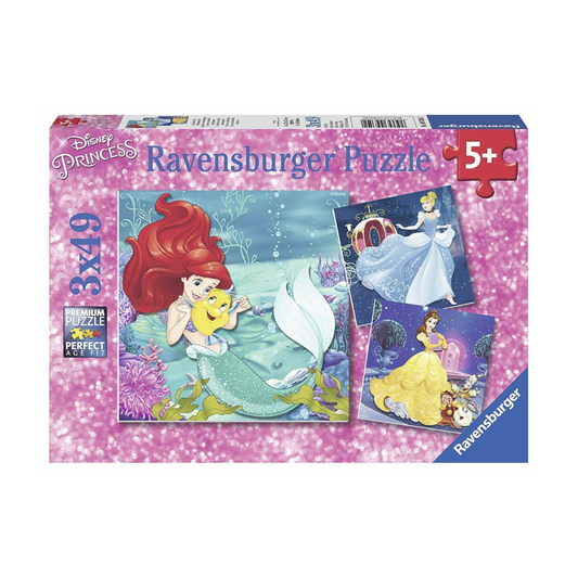 Ravensburger Disney Princesses Puzzle 3x49pc