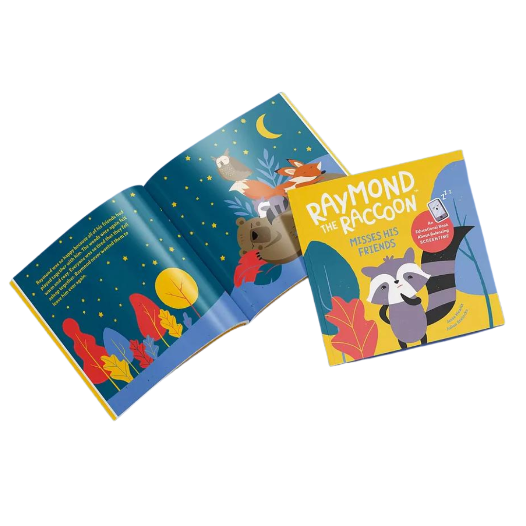 Raymond the Raccoon Misses his Friends Book