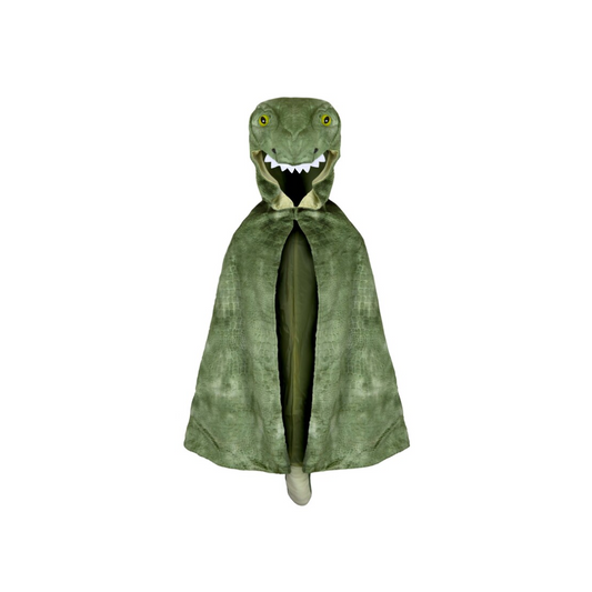 Great Pretenders - T-Rex Hooded Cape Dress Up