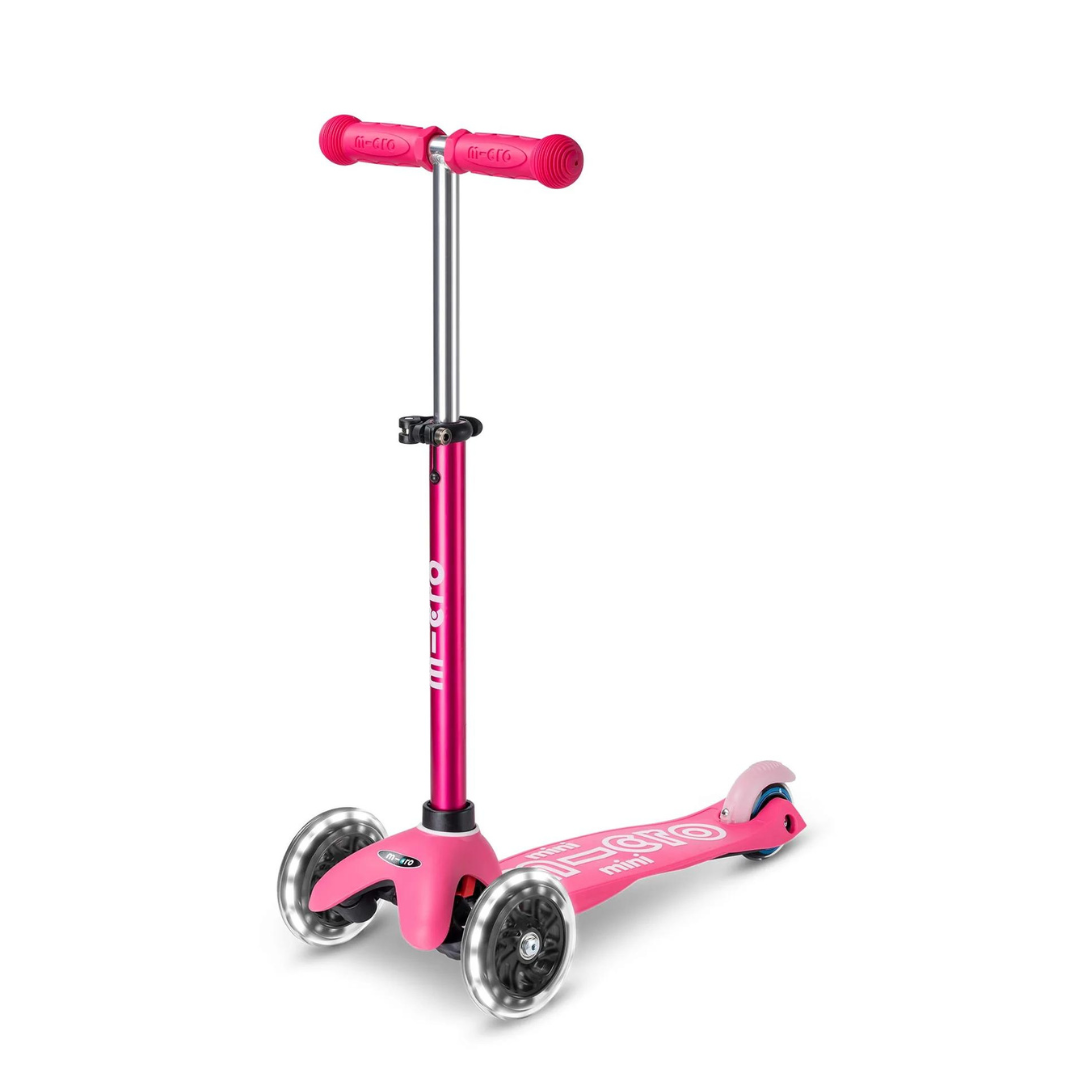 Micro Scooter Mini Deluxe LED Pink
