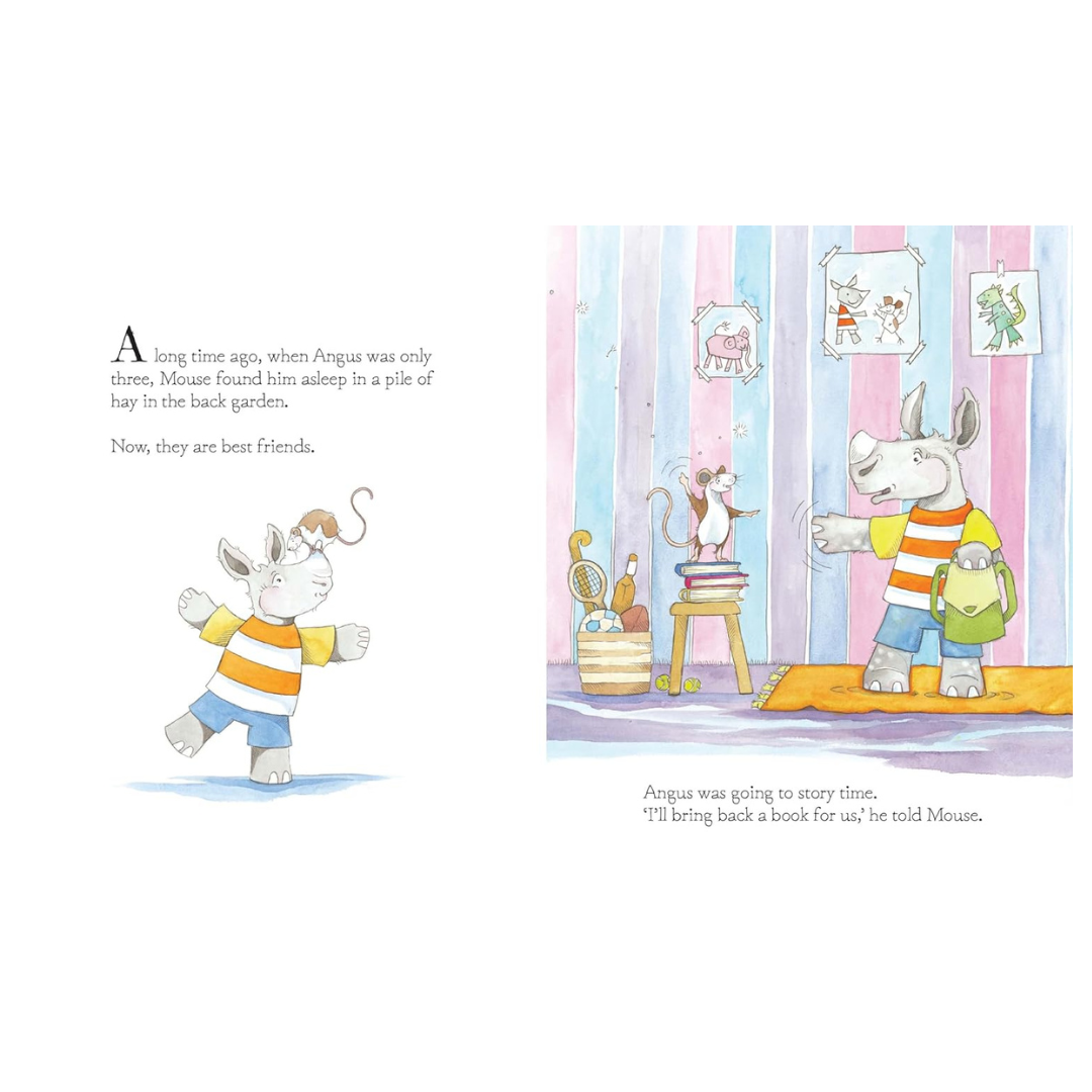 Angus & Mouse Read a Book