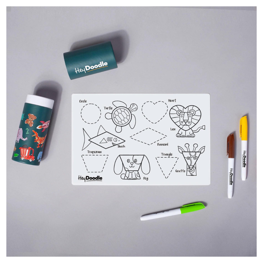 Hey Doodle MiniMat - Shape Shifters | DRW