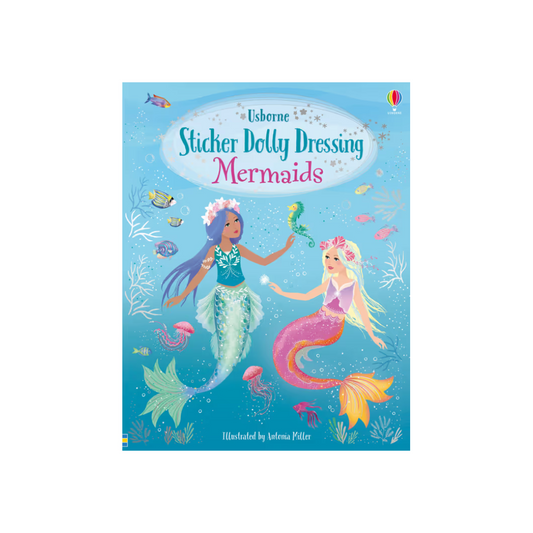 Usborne Sticker Dolly Dressing Mermaids Sticker Book