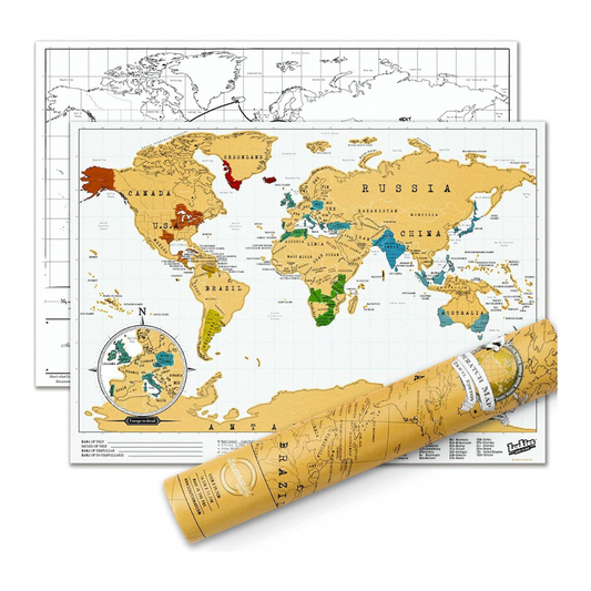 Scratch Map Travel Edition