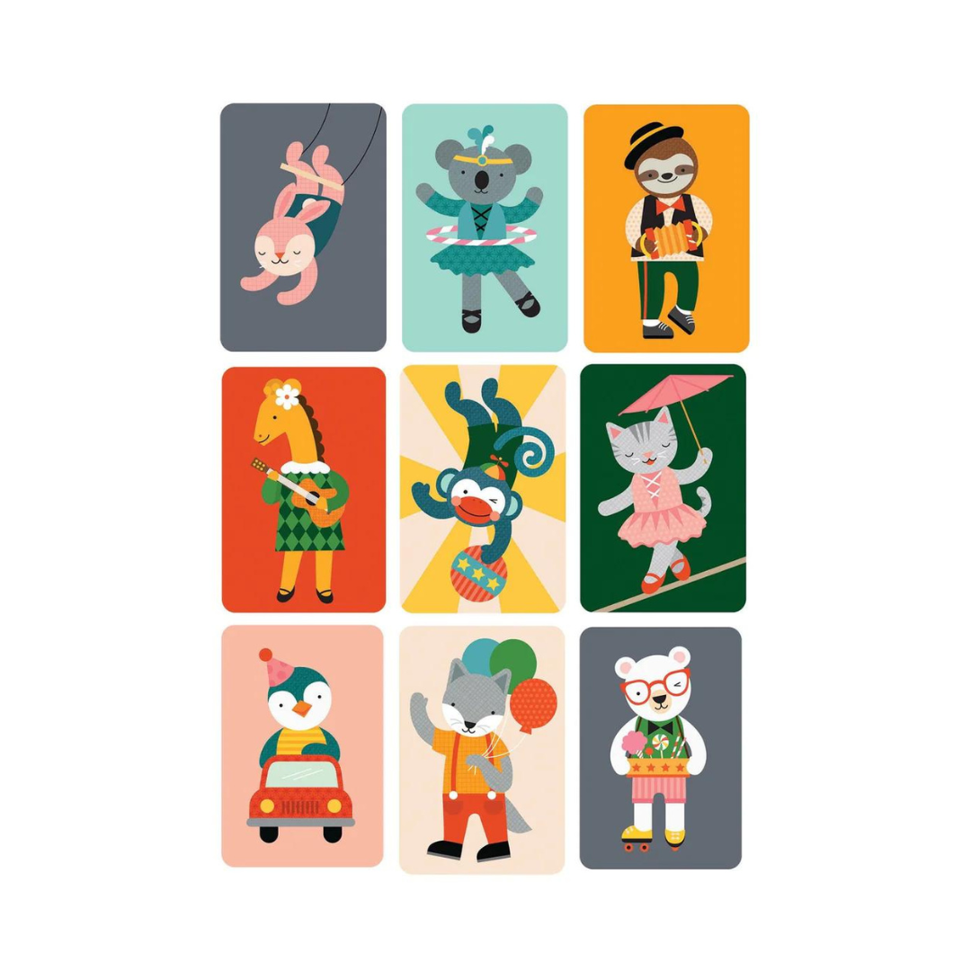 Petit Collage - Silly Monkey Card Game