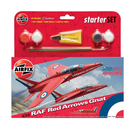 Airfix Red Arrows Gnat Starter Set A55105