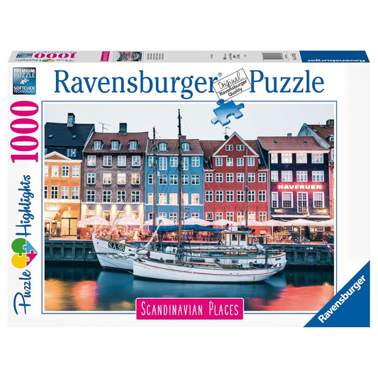 Ravensburger Puzzle Copenhagen Denmark 1000pc