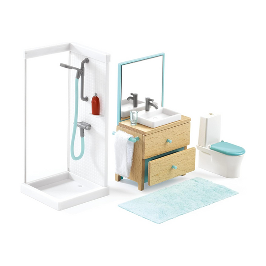 Djeco Dolls House Furniture - Bathroom