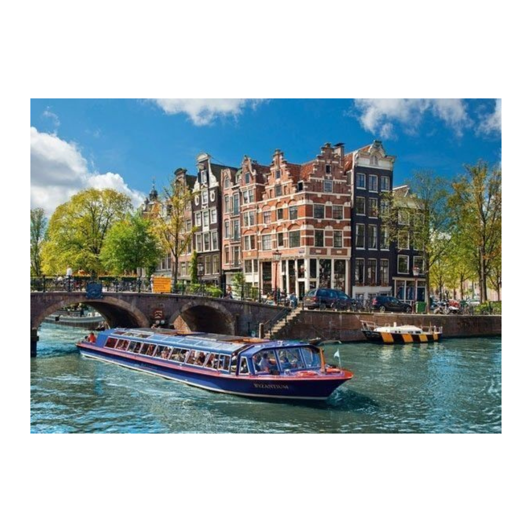 Ravensburger Puzzle Canal Tour in Amsterdam 1000pc
